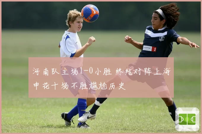 河南队主场1-0小胜 终结对阵上海申花十场不胜尴尬历史